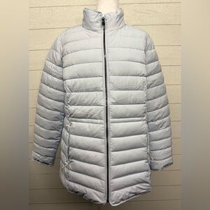 Women's Nautica Light Blue Puffer Jacket